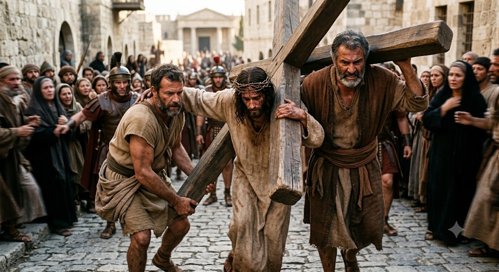 Quem ajudou Jesus a carregar a cruz? A história de Simão de Cirene e o significado disso.